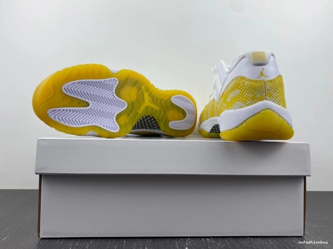 Yellow WMNS AH7860-107 Snakeskin Low 11 Air Jordan 0825